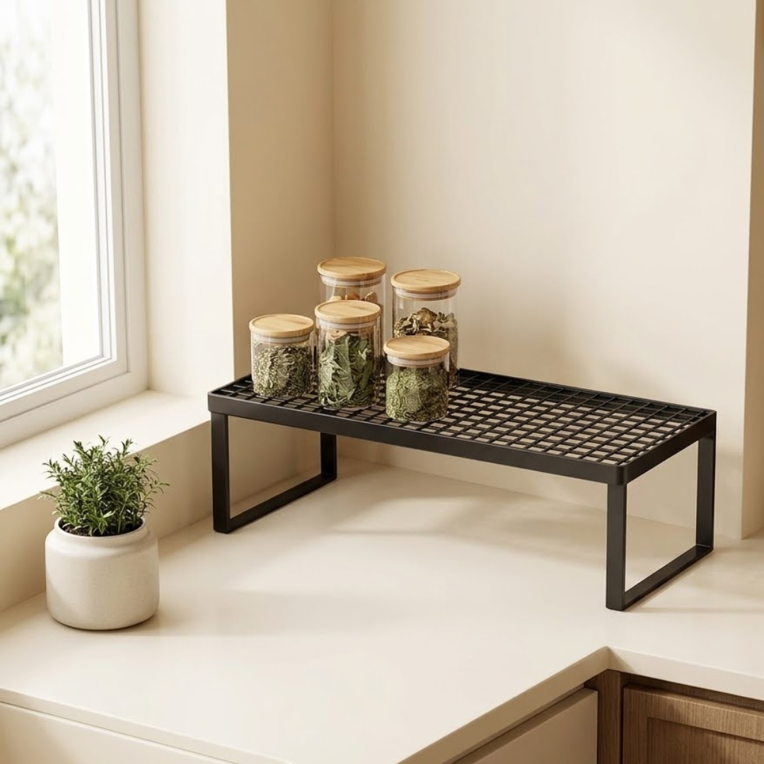 Multi Functional Kitchen Storage Rack Cabinet Organizer