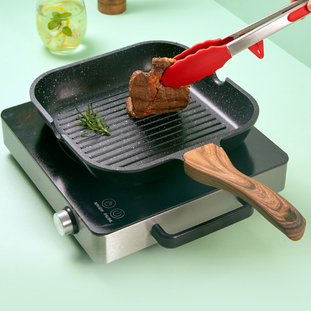 Flat Bottom Non-Stick Grill Pan