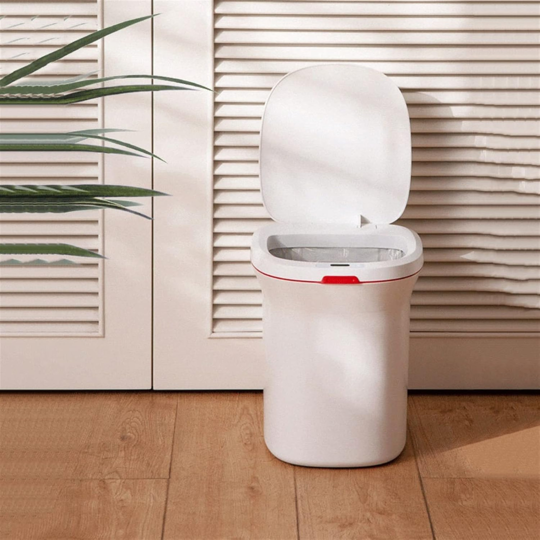 Modern Waste Bin with Hidden Garbage Bag Holder