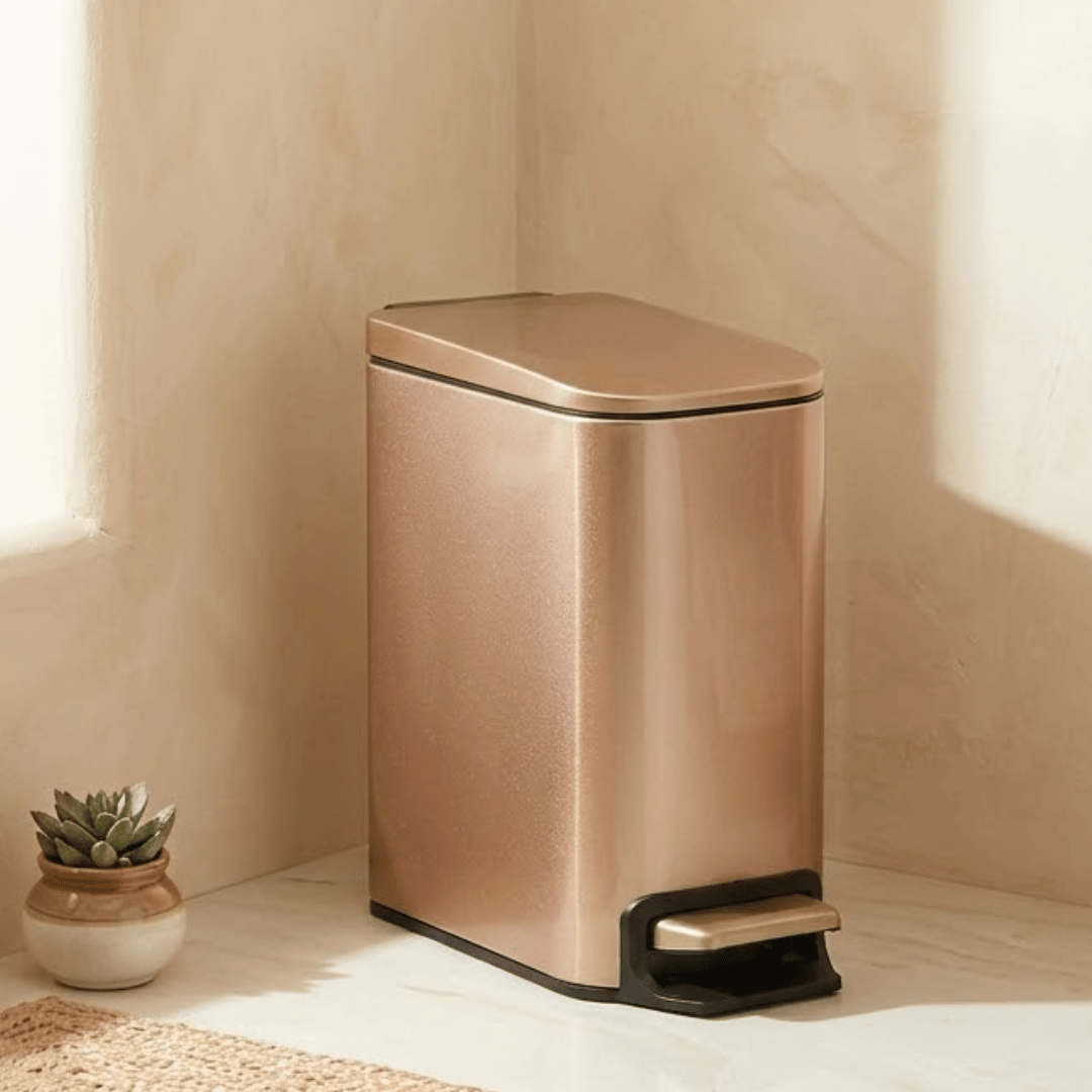 Premium Steel Pedal Waste Bin with Removable Inner Bucket