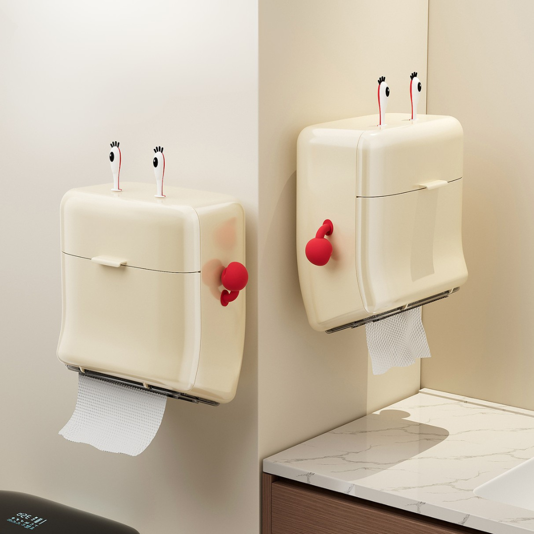 Cute Wall Mounted Storage Organizer Tissue Box