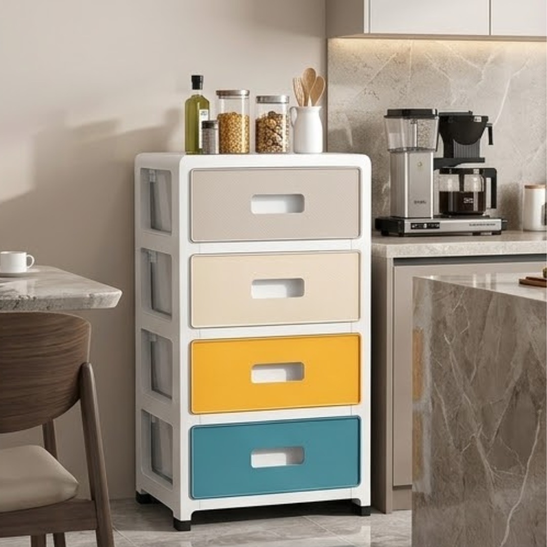 Multipurpose Space Saving Smooth-Glide Drawer Cabinet Organizer