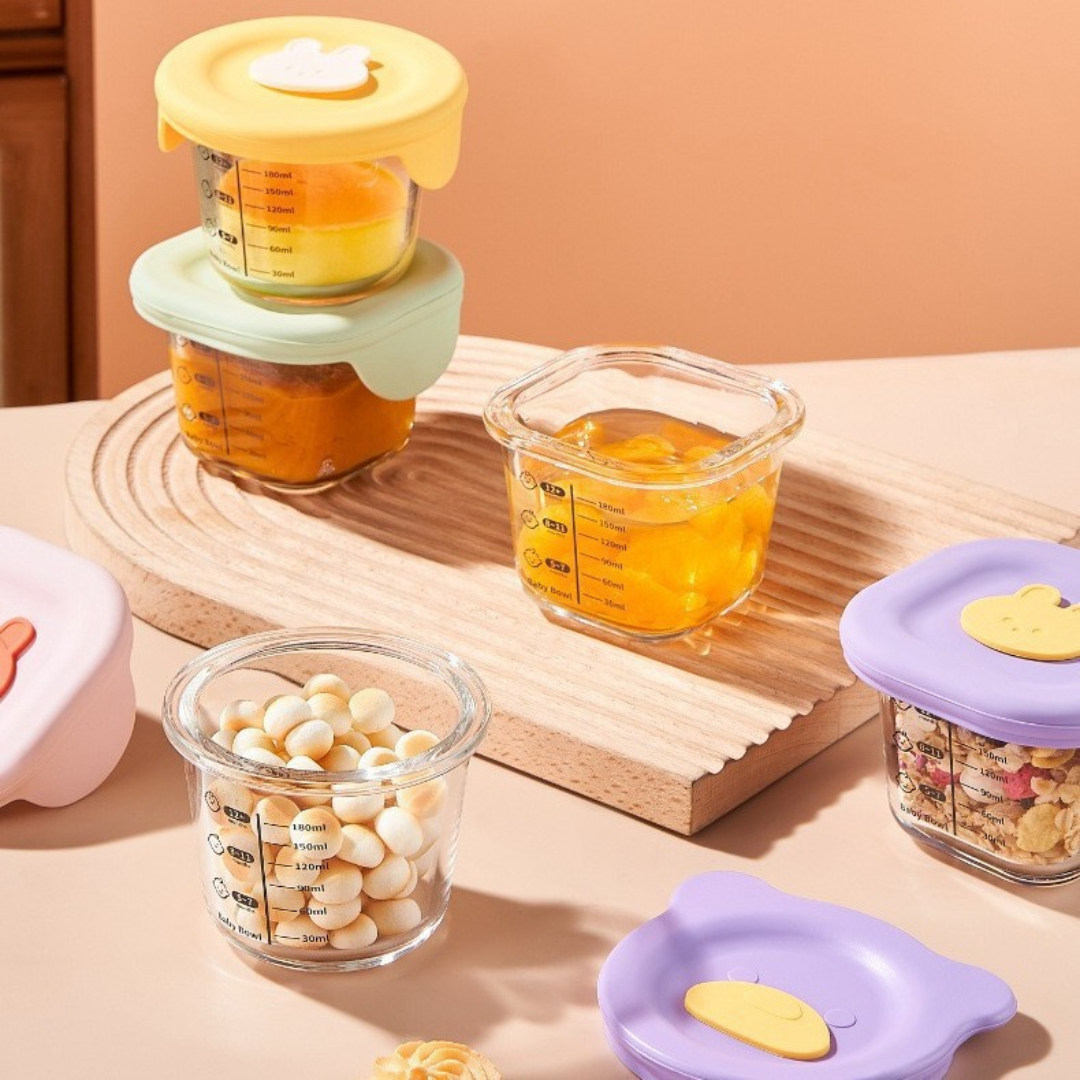 Homero Fresh Seal Food Storage Glass Jars