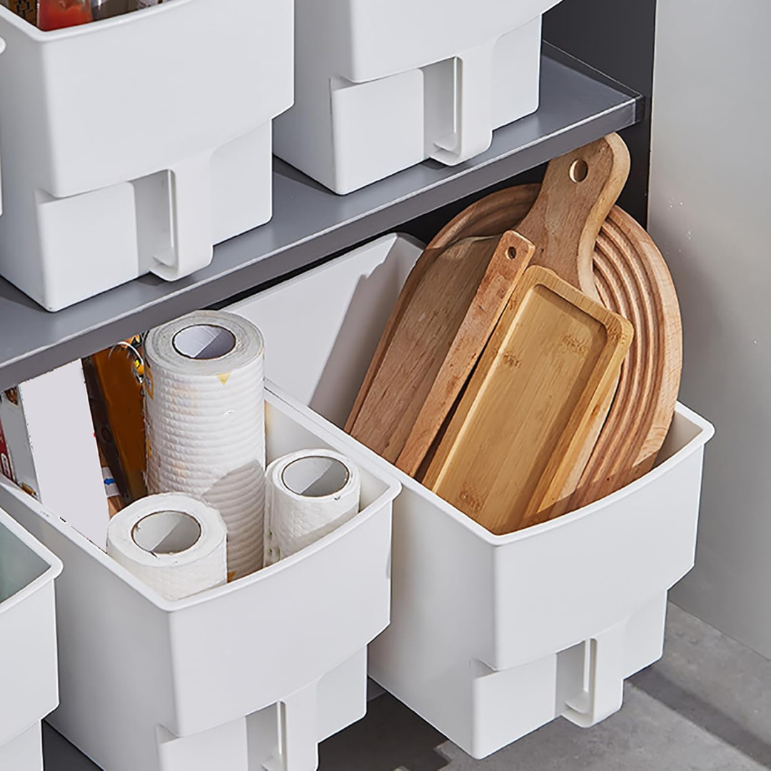 Homero Multi-Purpose Stackable Storage Box with Handle