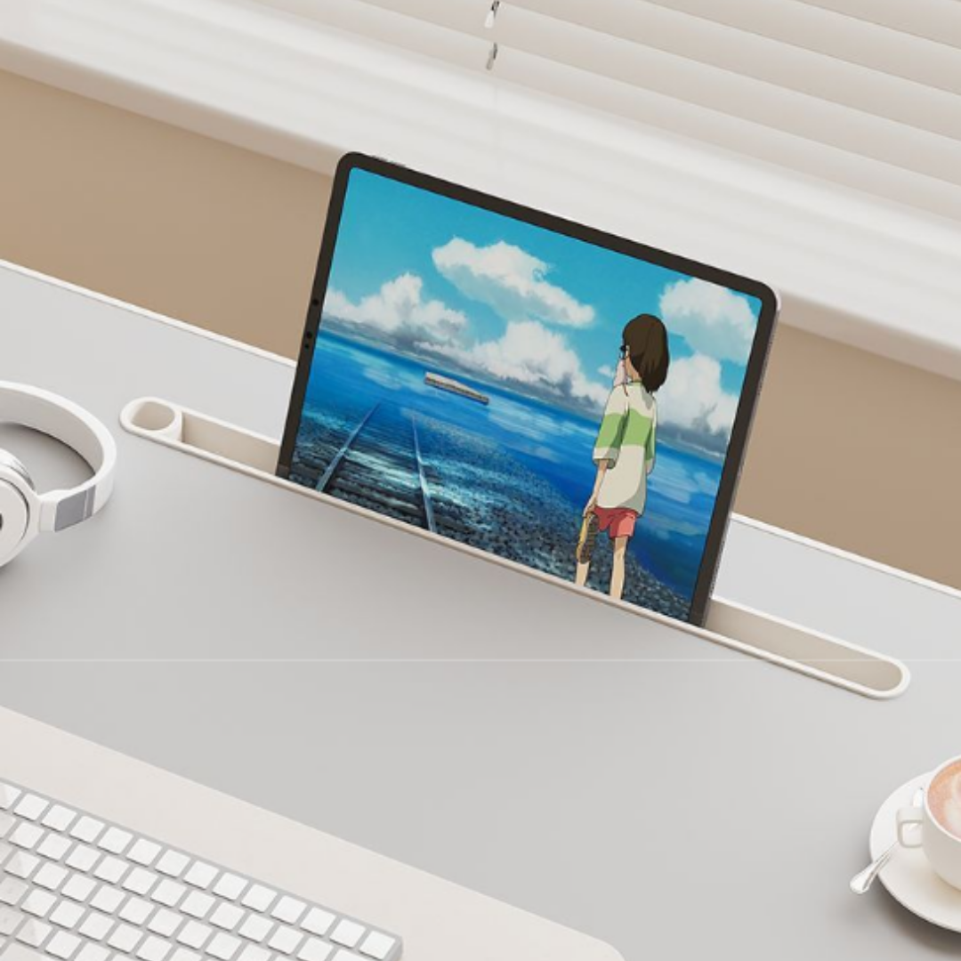 Homero Study Workstation Adjustable Height Mobile Desk