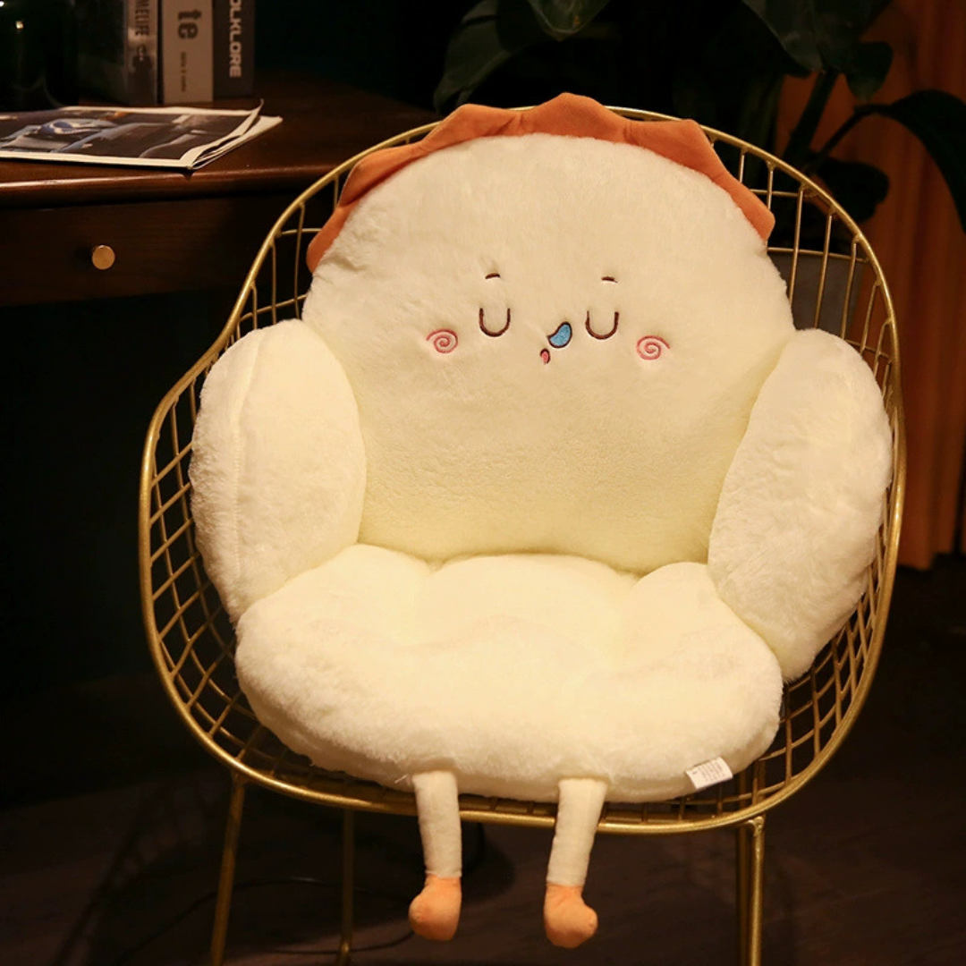 Homero Premium Soft Plush Cute Fluffy Chair Cushion