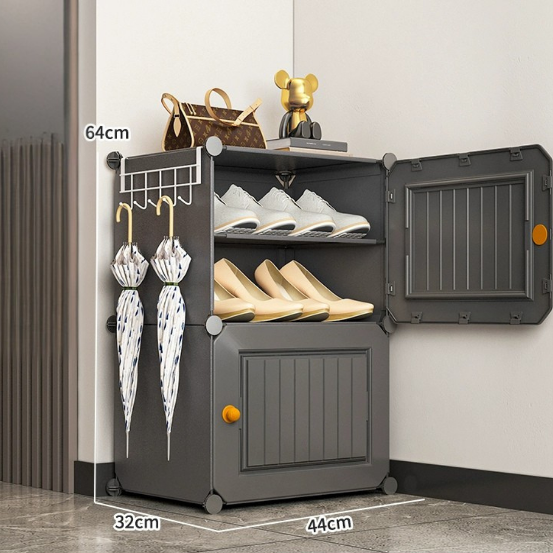HOMERO Multi-Layer Large Capacity Freestanding Shoe Cabinet Organizer