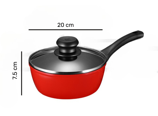 Multipurpose Non Stick Aluminum Milk and Noodle Pot