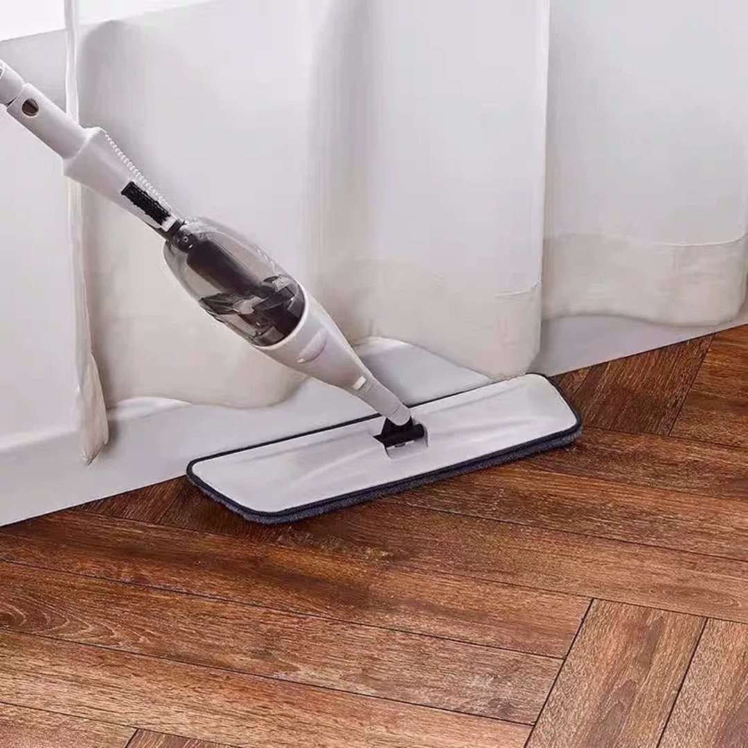2-in-1 Wet & Dry Cleaning 360° Rotating Spray Mop