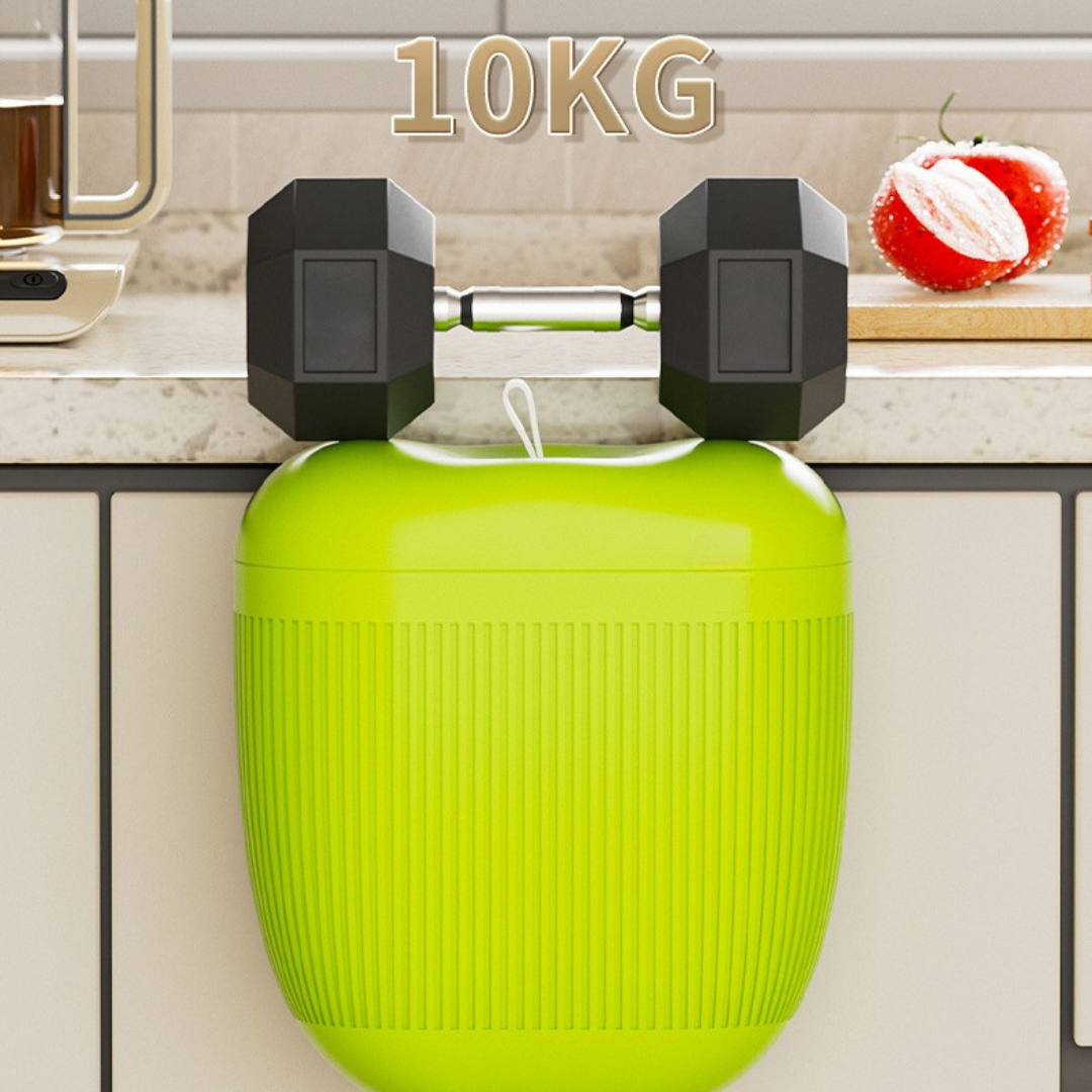 Homero Stylish Wall Mounted Dustbin with Lid 10 Litre Capacity