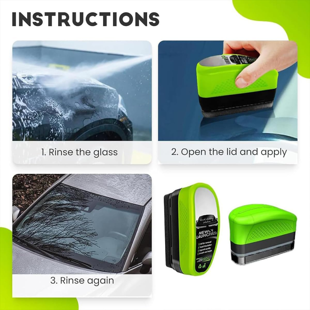 Homero Multipurpose Anti-Fog and Oil Film Glass Cleaner Wipes