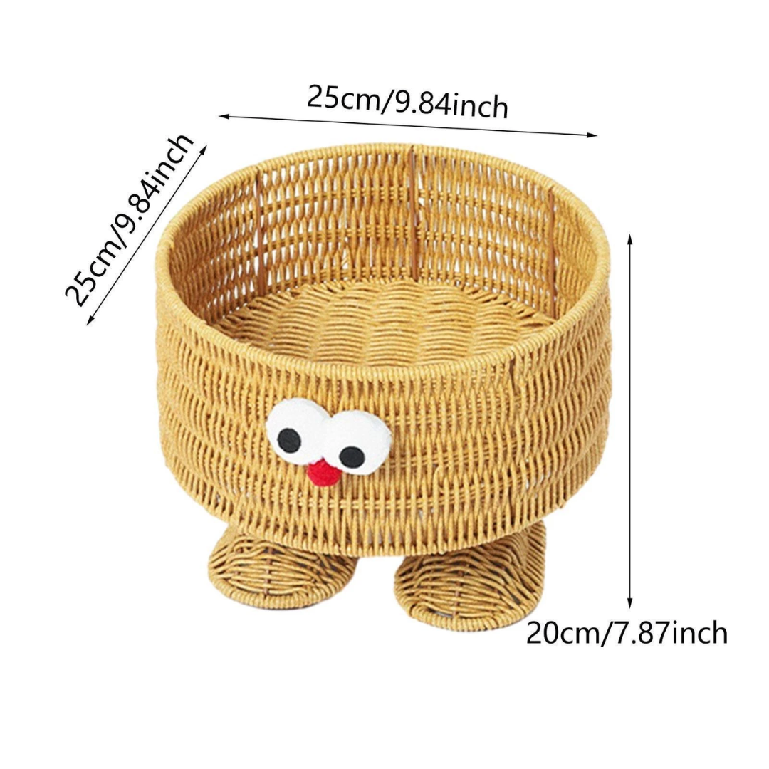 Homero Decorative Multiuse Woven Storage Basket