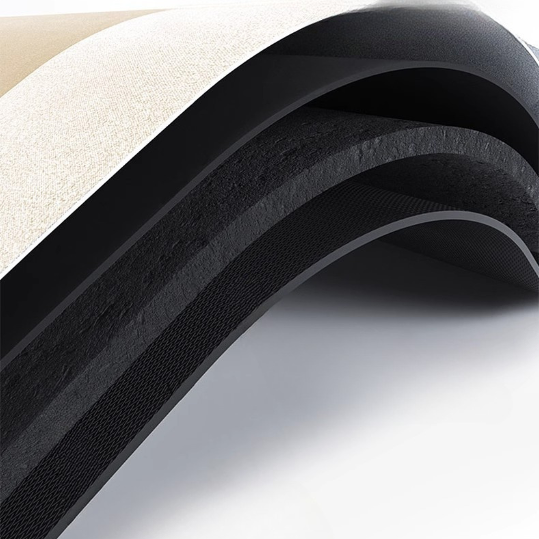 Ultra-Absorbent Suede Kitchen Mat with Non-Slip Rubber Base