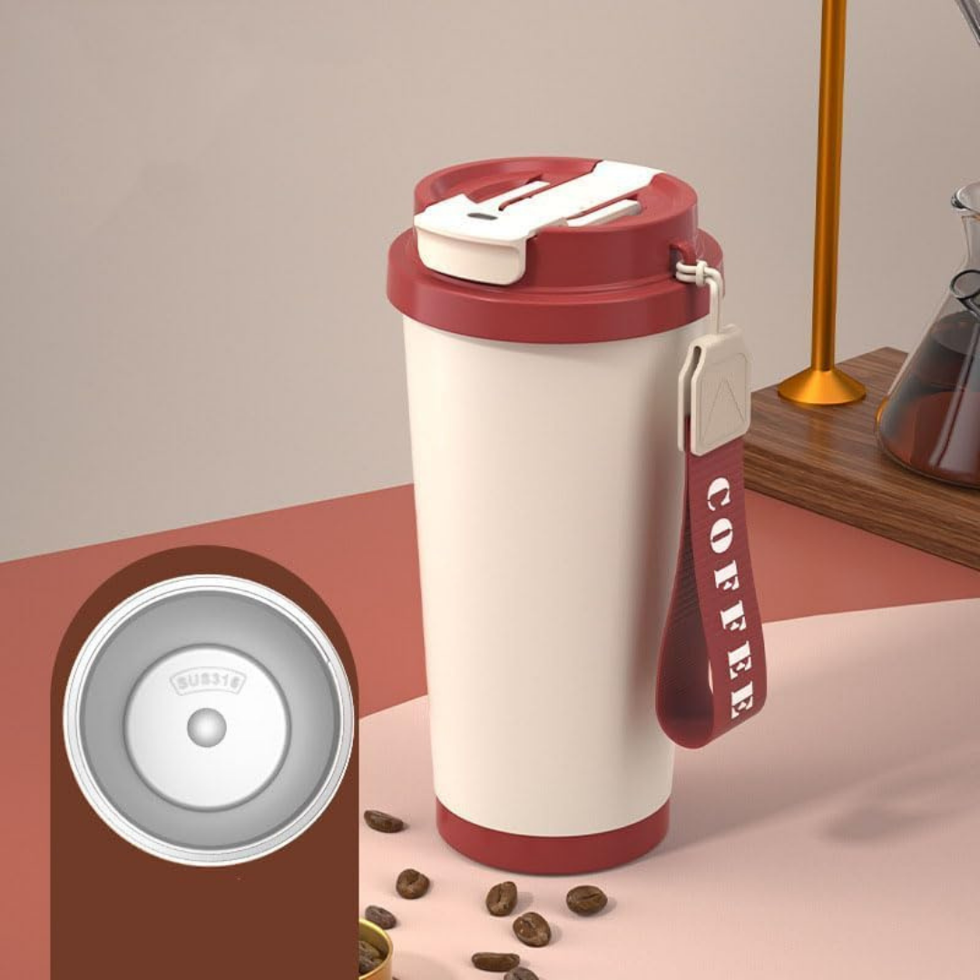 HOMERO Stylish Travel Stainless Steel Insulated Tumbler - 530ml