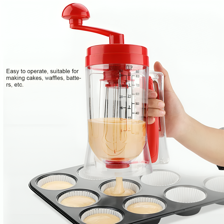 HOMERO Premium ABS Batter Dispenser Manual Mixing Cup