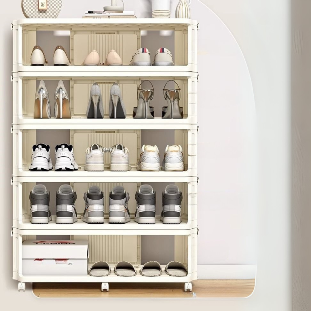 Durable Multi-Layer Shoe Rack with Anti-Slip Design