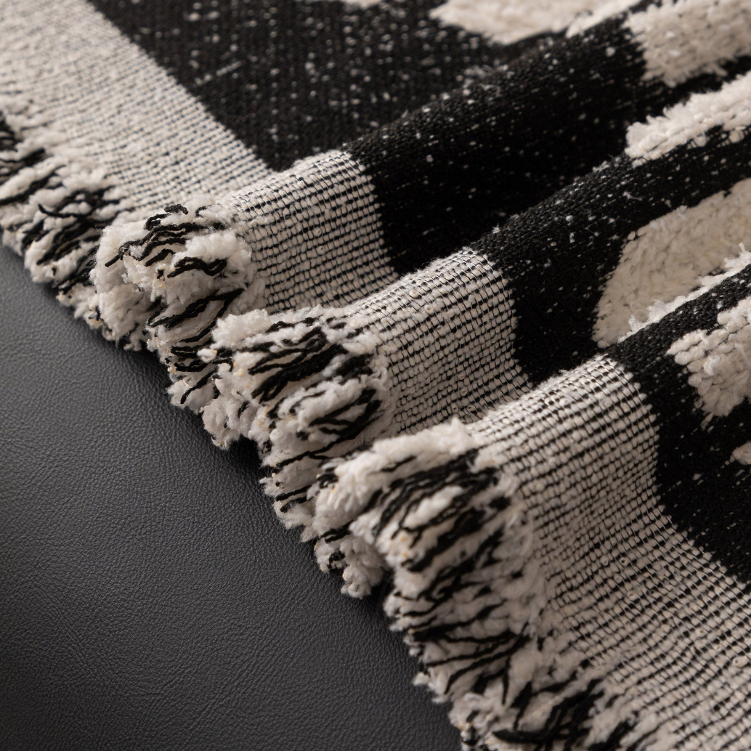 Luxury Chenille Fabric Reversible Sofa Throw Cover