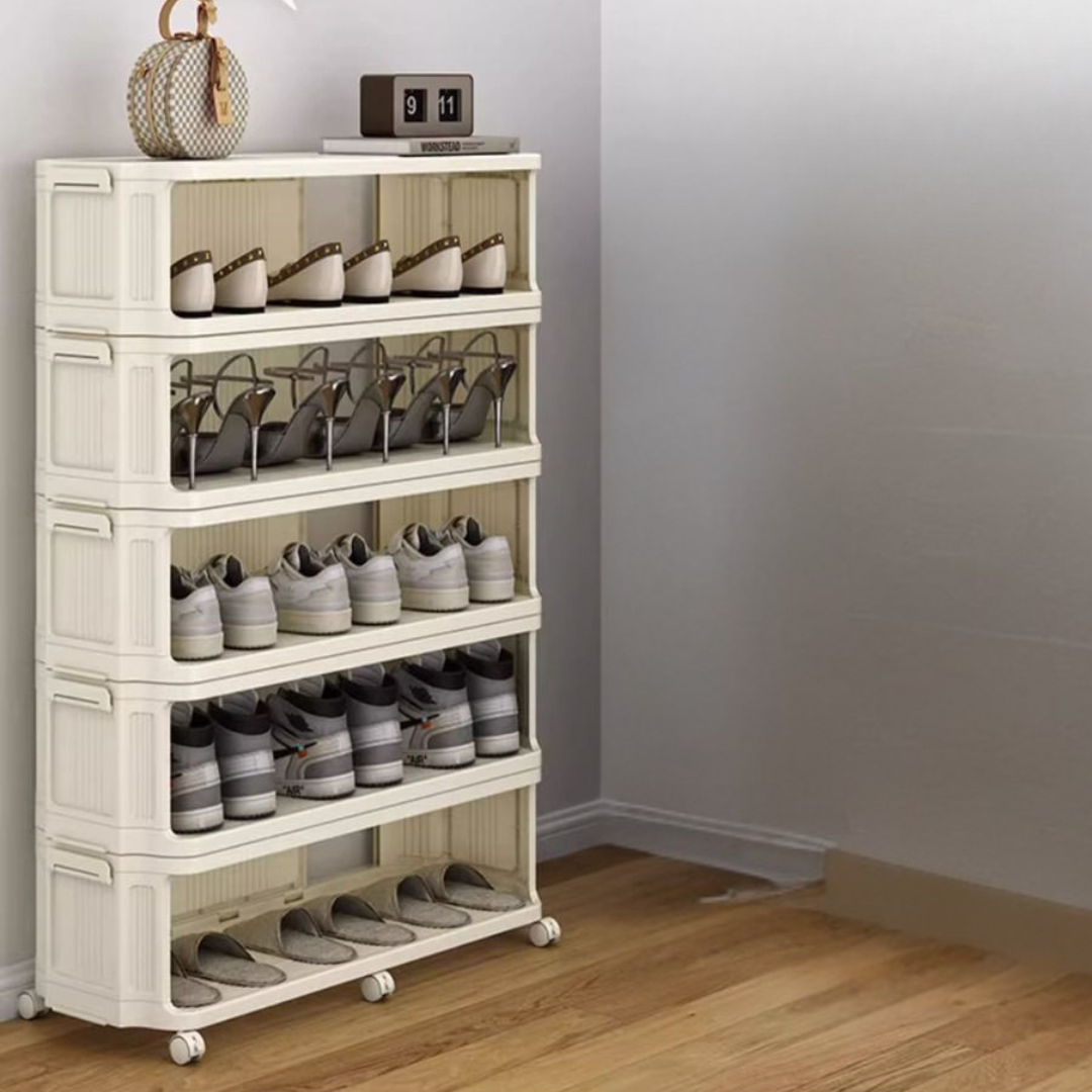 Durable Multi-Layer Shoe Rack with Anti-Slip Design