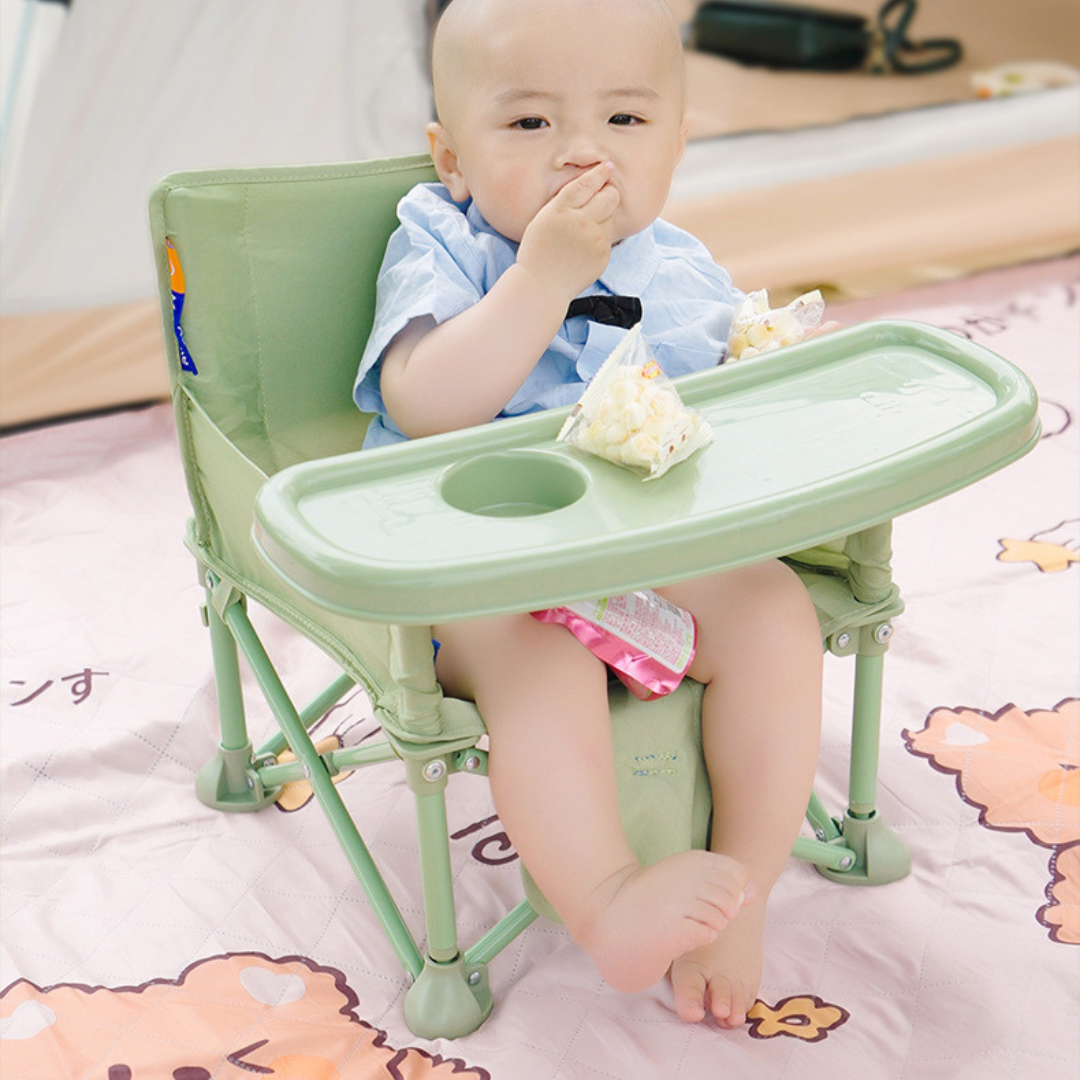 HOMERO Portable Folding Comfortable Oxford Cloth Baby Dining Chair