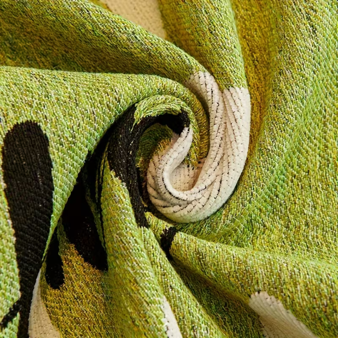 Luxury Reversible Rich Texture Wrinkle Resistant Chenille Fabric Throw Sofa Cover