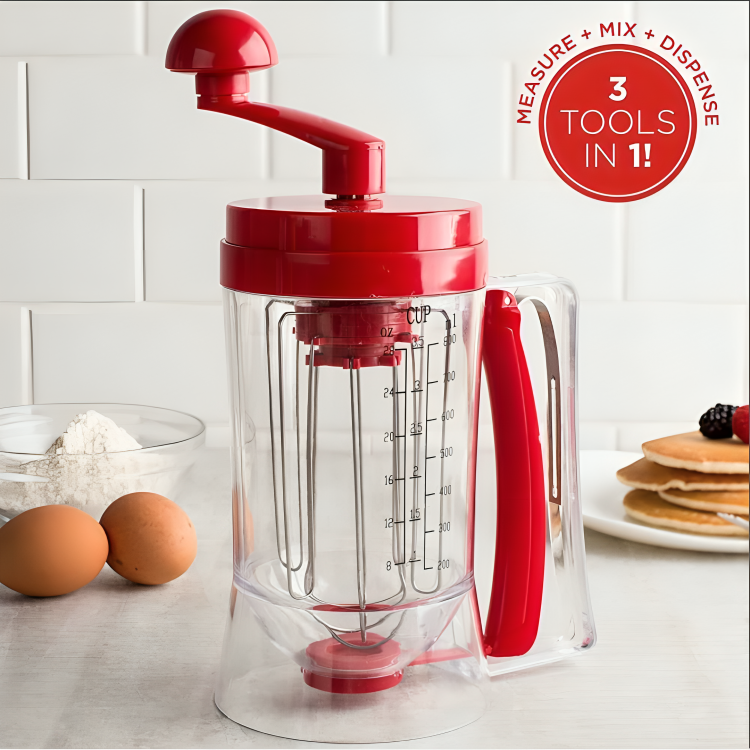 HOMERO Premium ABS Batter Dispenser Manual Mixing Cup