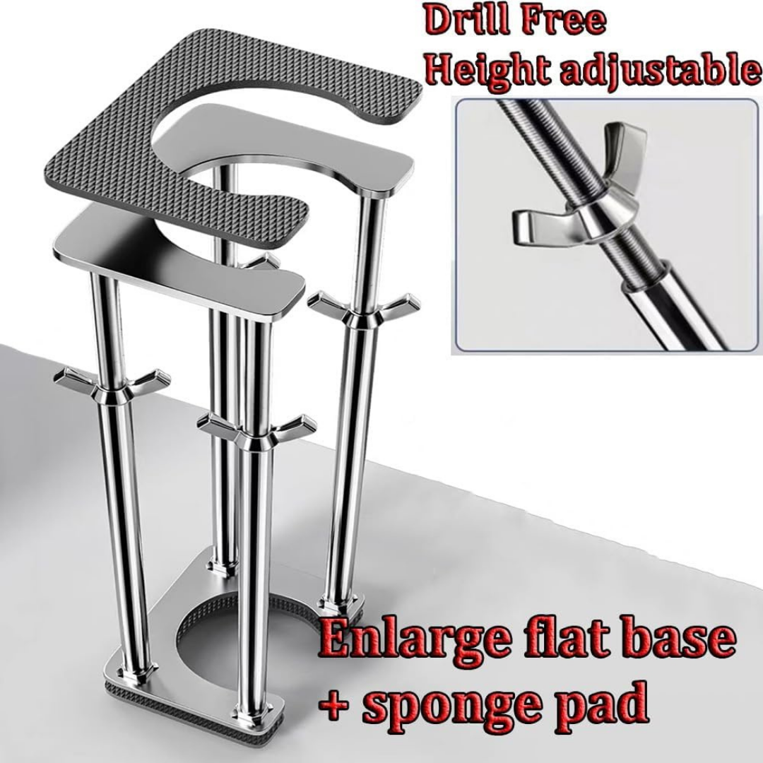 Homero Heavy Duty Stainless Steel Undermount Sink Support Adjustable Stand