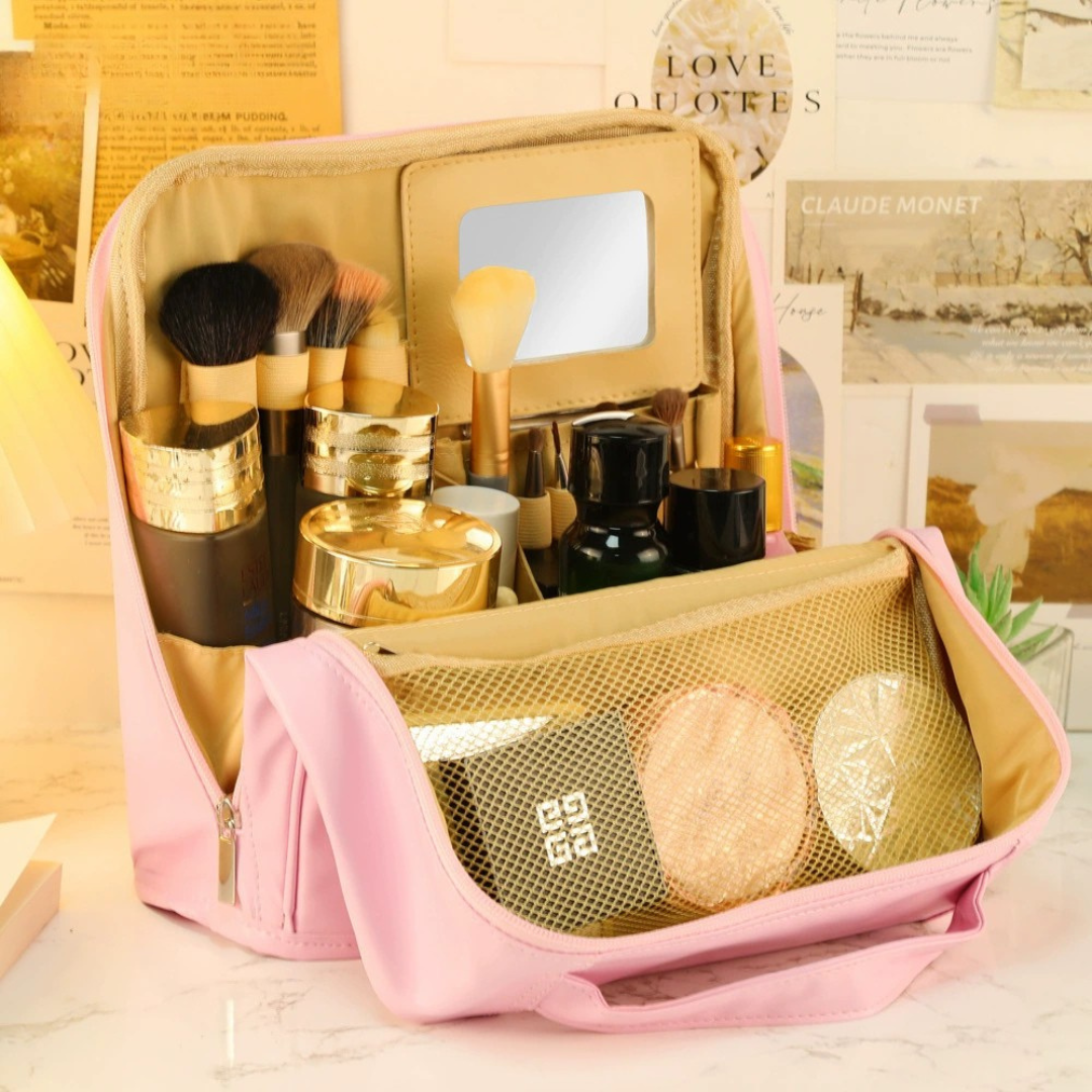 HomeroMultipurpose Travel Cosmetic Bag - Large Capacity Organizer