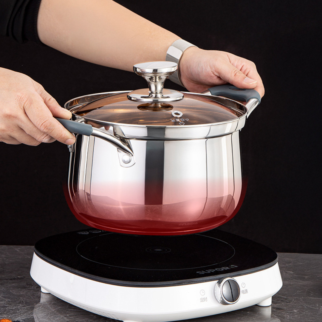 Multi-Purpose Premium Stainless Steel Double Layer Soup Pot