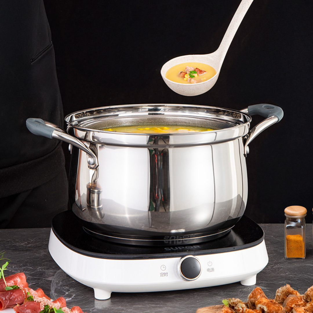 Multi-Purpose Premium Stainless Steel Double Layer Soup Pot