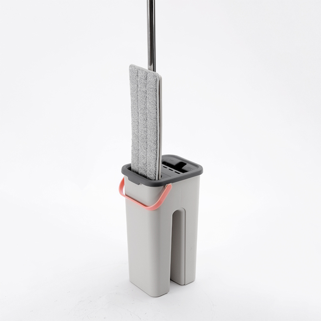 HOMERO Heavy Quality Floor Mop with Bucket Flexible 360° Smart Cleaning System