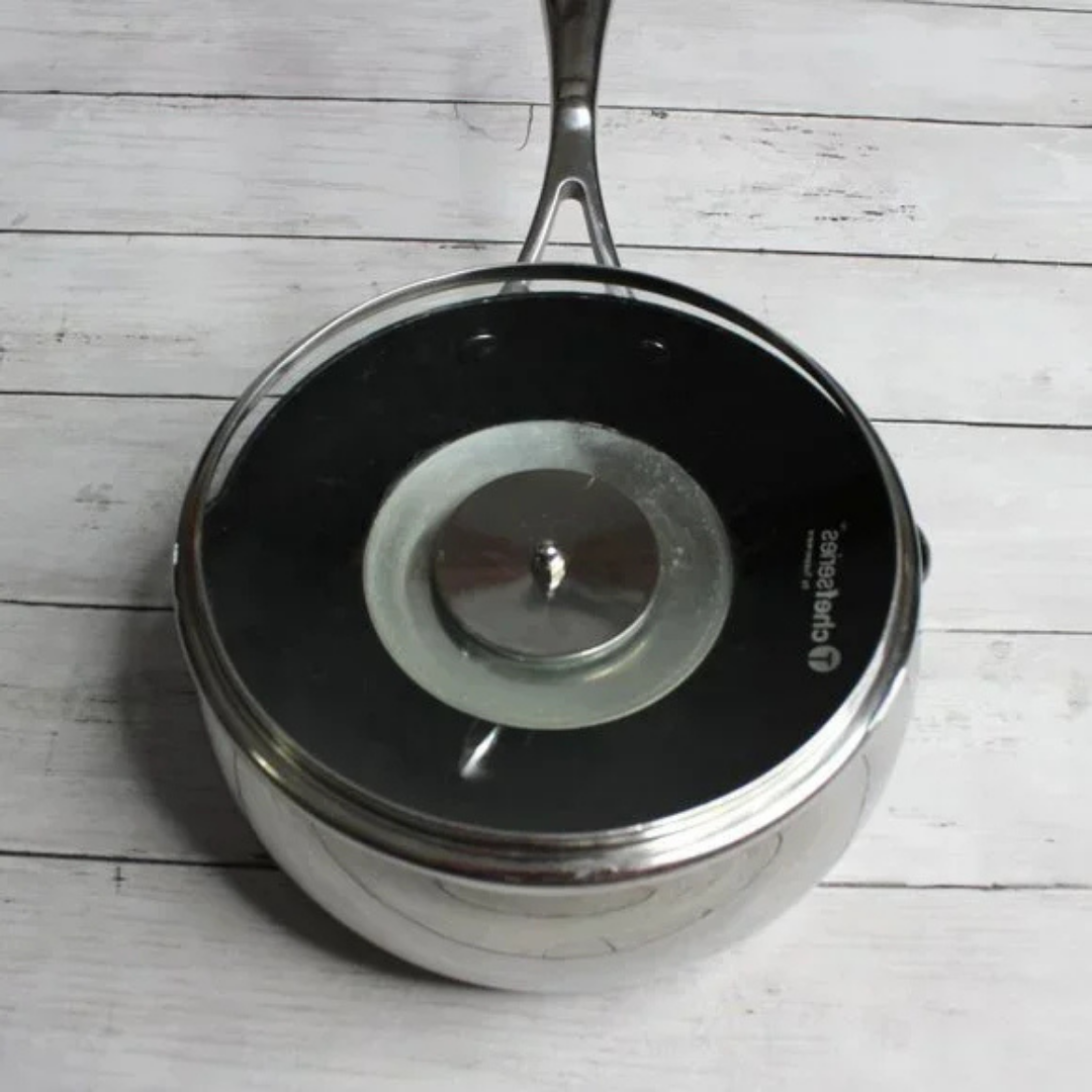 HOMERO Premium Stainless Steel Mirror Finish Versatile Cooking Saucepan