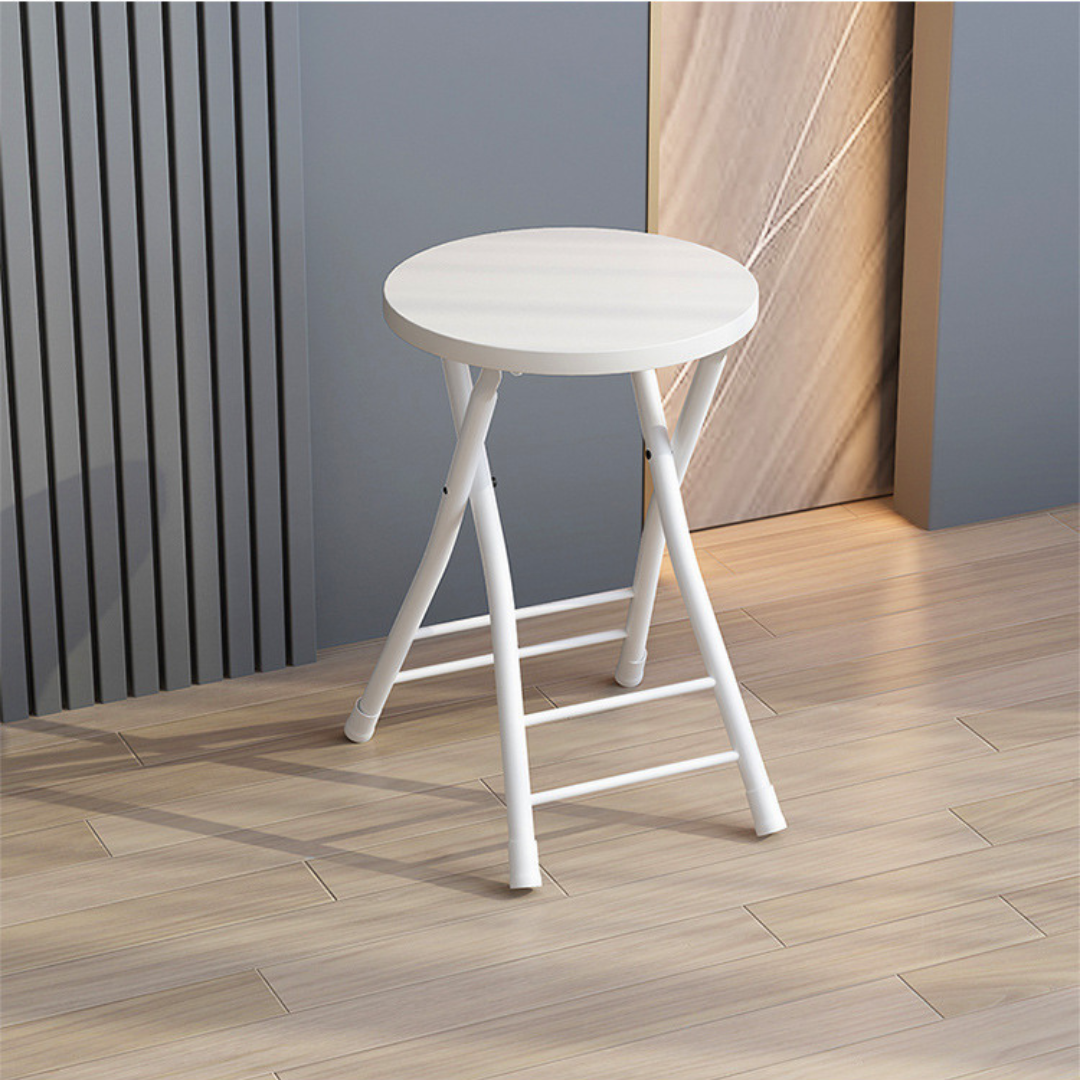 Homero Portable Design Heavy Duty Round Folding Stool Chair
