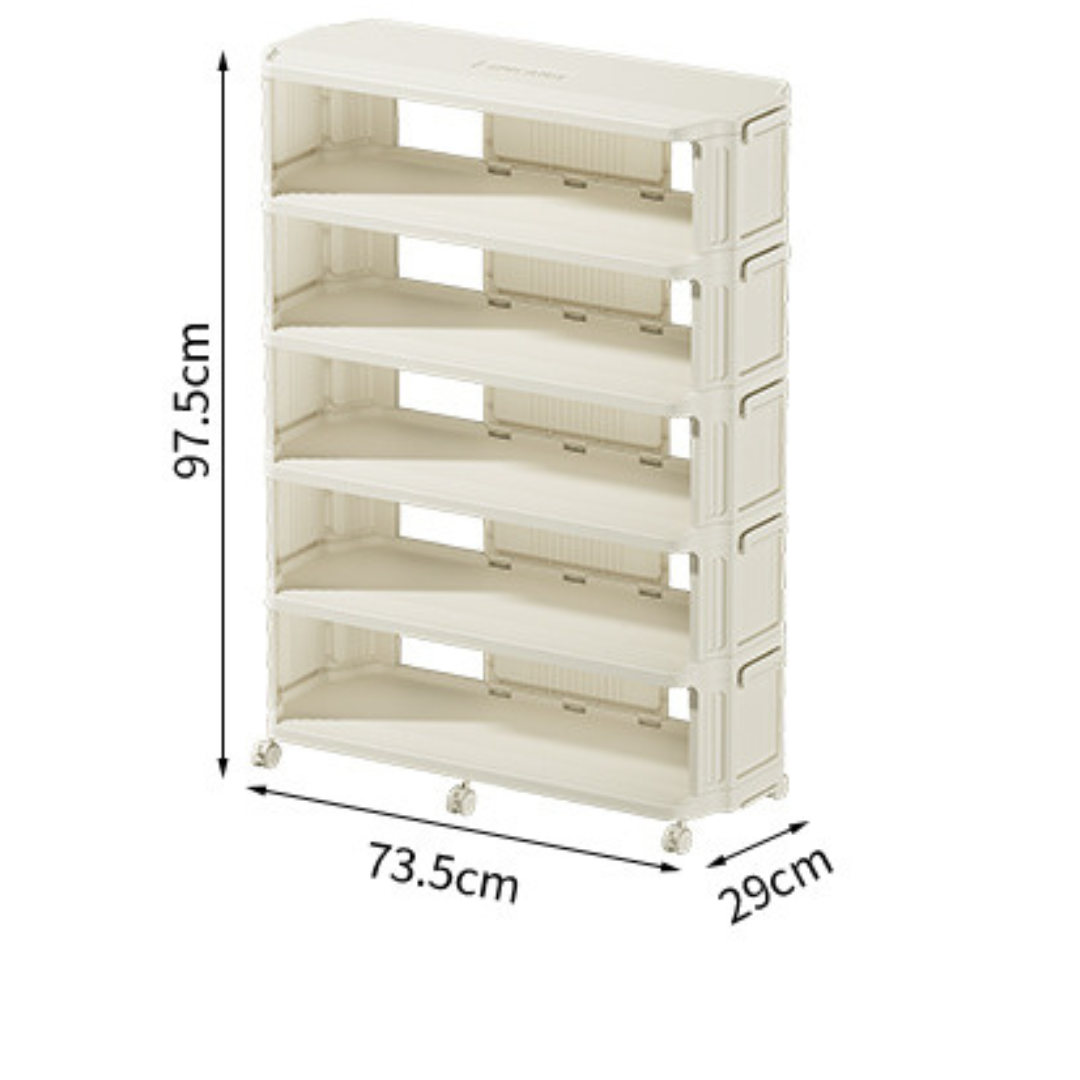 Durable Multi-Layer Shoe Rack with Anti-Slip Design