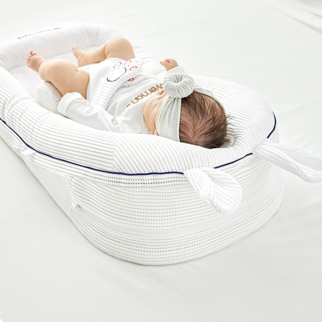 3 in 1 Anti Spit Up Baby Co Sleeper Soft Washable Bed