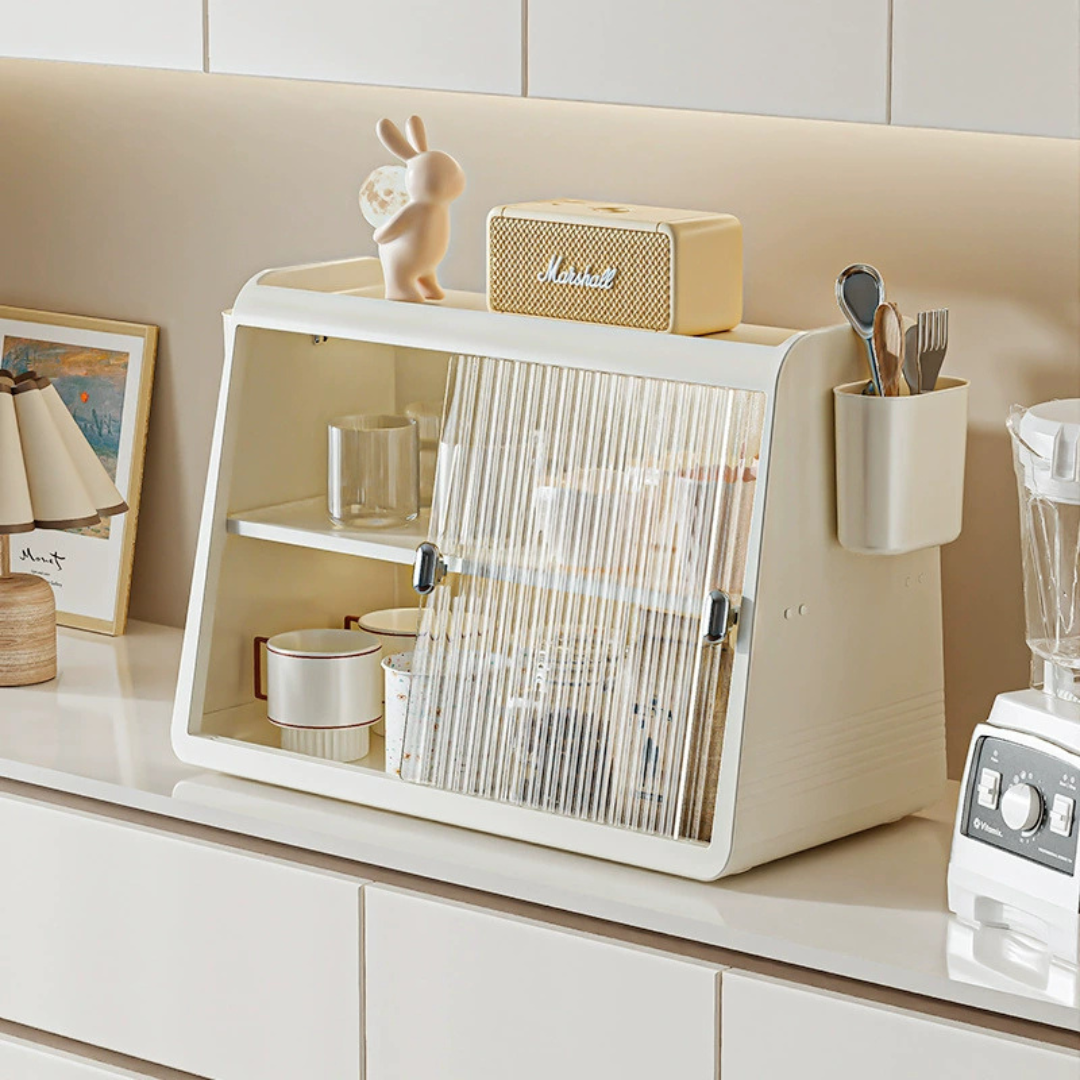 Multi Utility Modern Dustproof Sliding Door Storage Cabinet