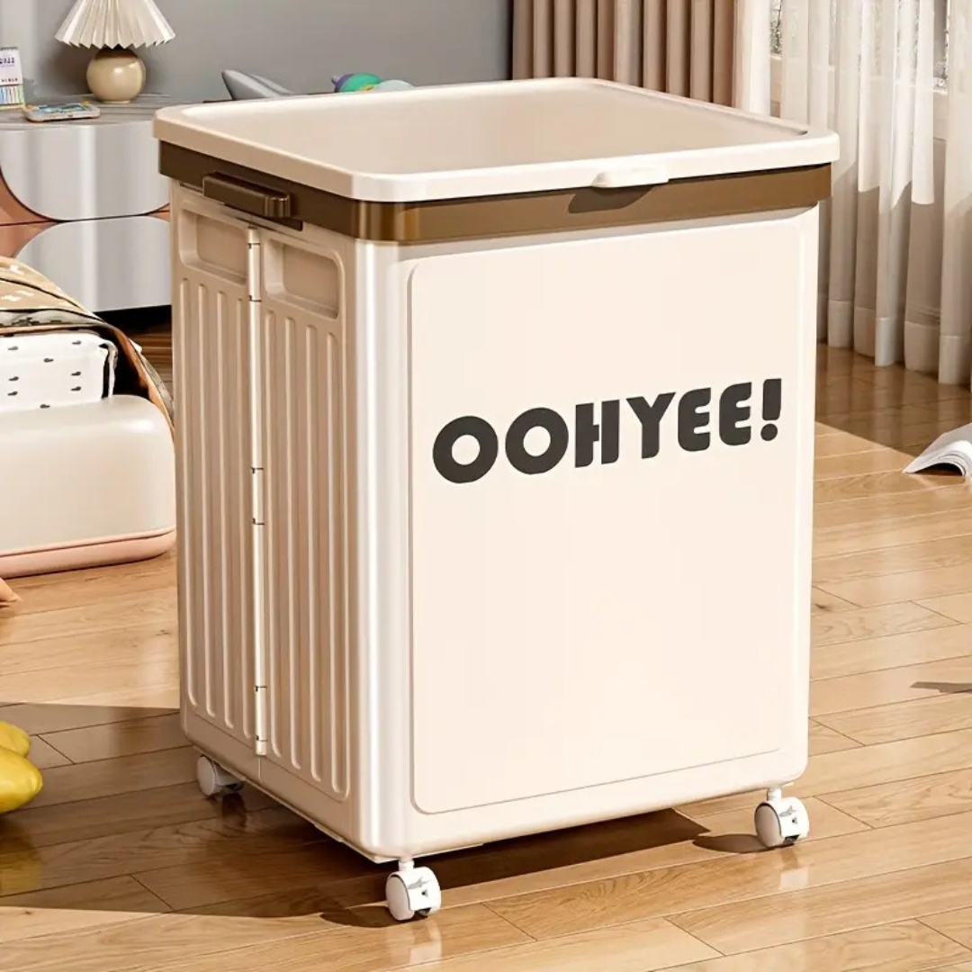 HOMERO Multi-Purpose Large Capacity Flip-Top Design Storage Box