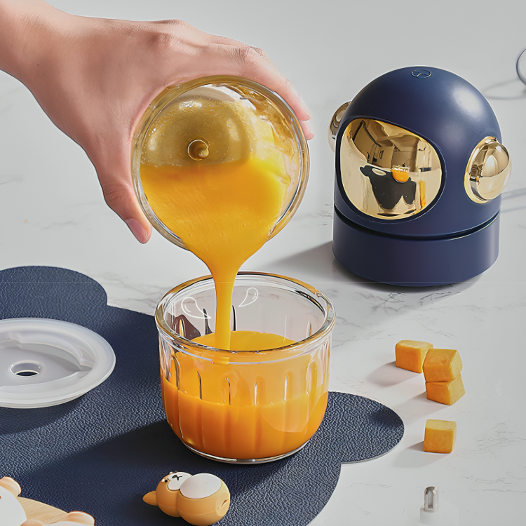 HOMERO 12-Blade Multipurpose High-Borosilicate Double Cup Food Chopper