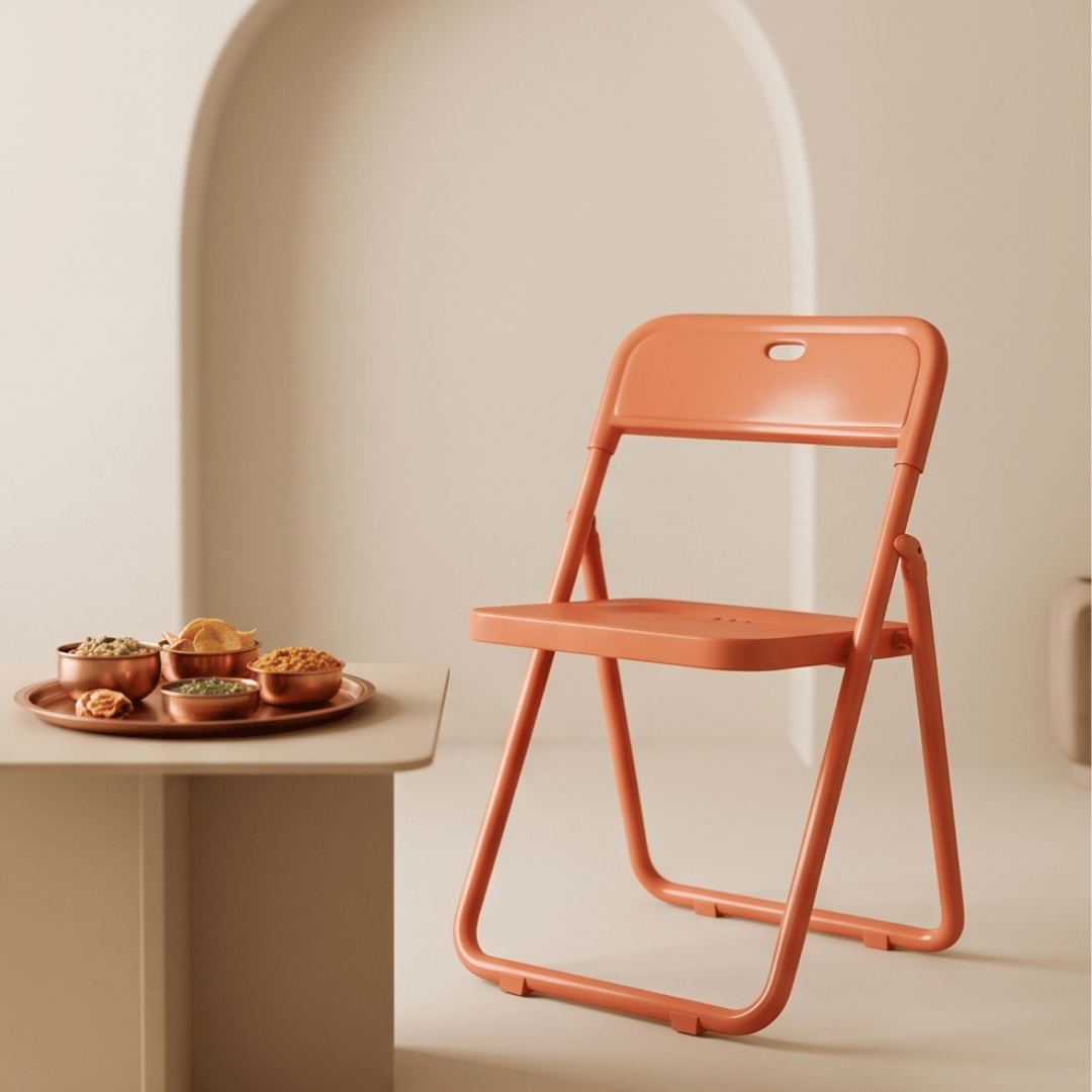 Heavy Duty Ergonomic Seating Folding Chair
