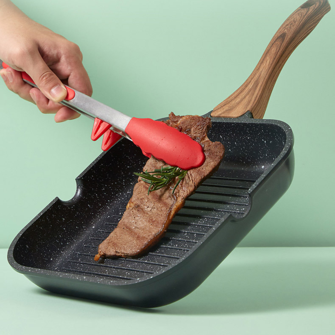 Flat Bottom Non-Stick Grill Pan