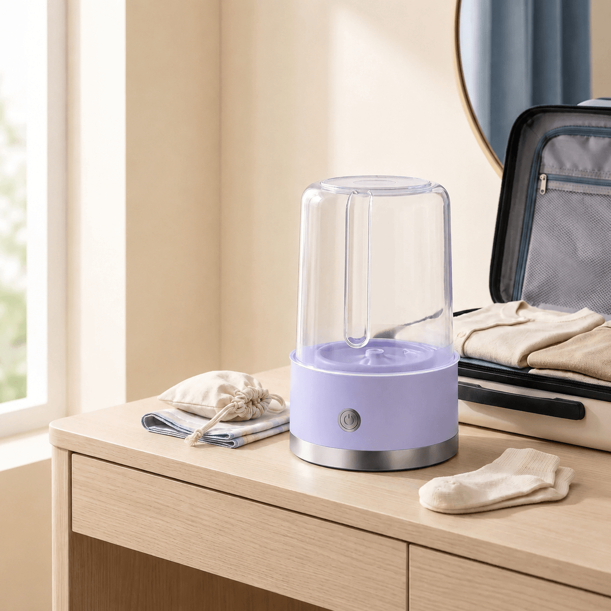 Travel Friendly Wireless Mini Washing Machine