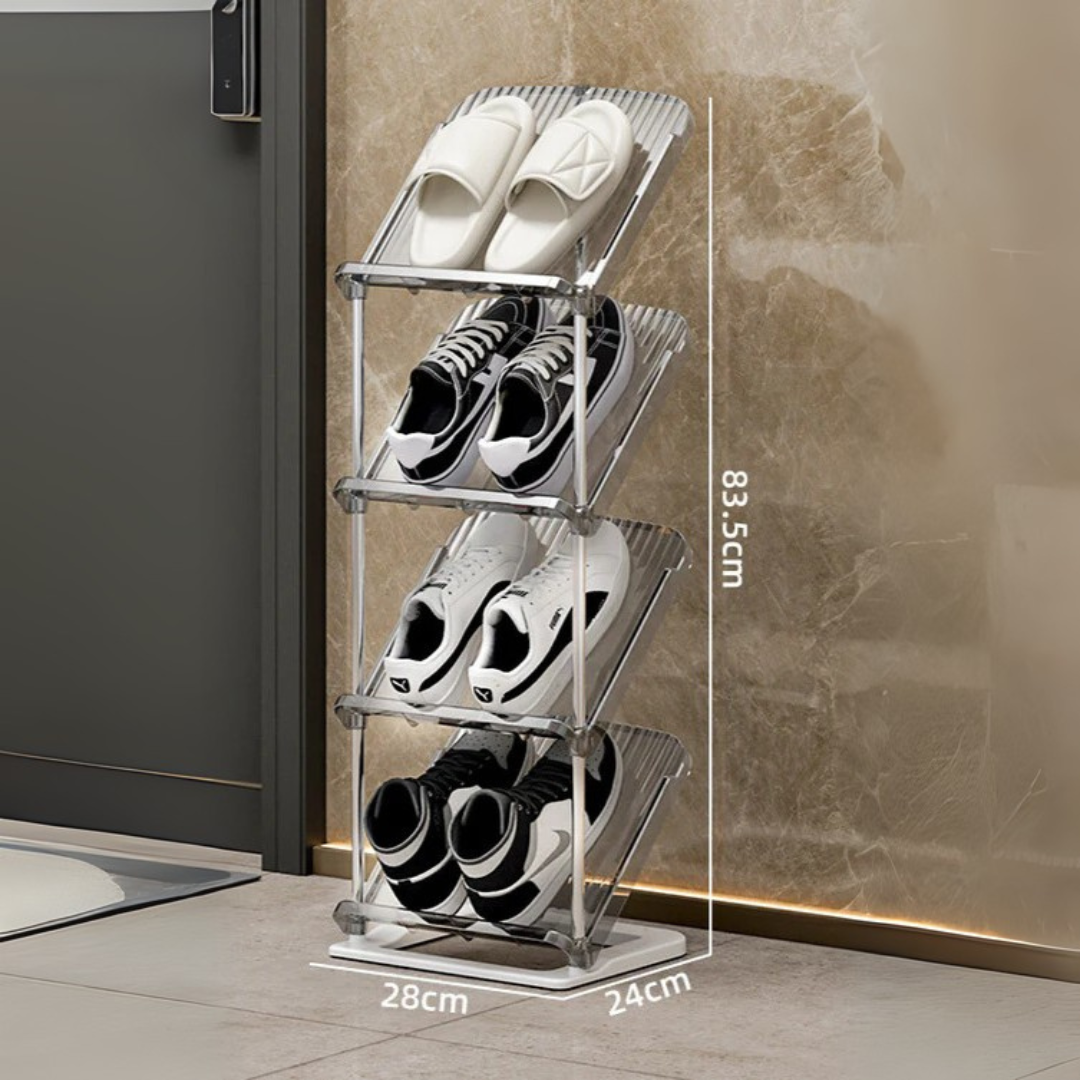 Homero Elegant Multi-Tier Outdoor Shoe and Utility Rack
