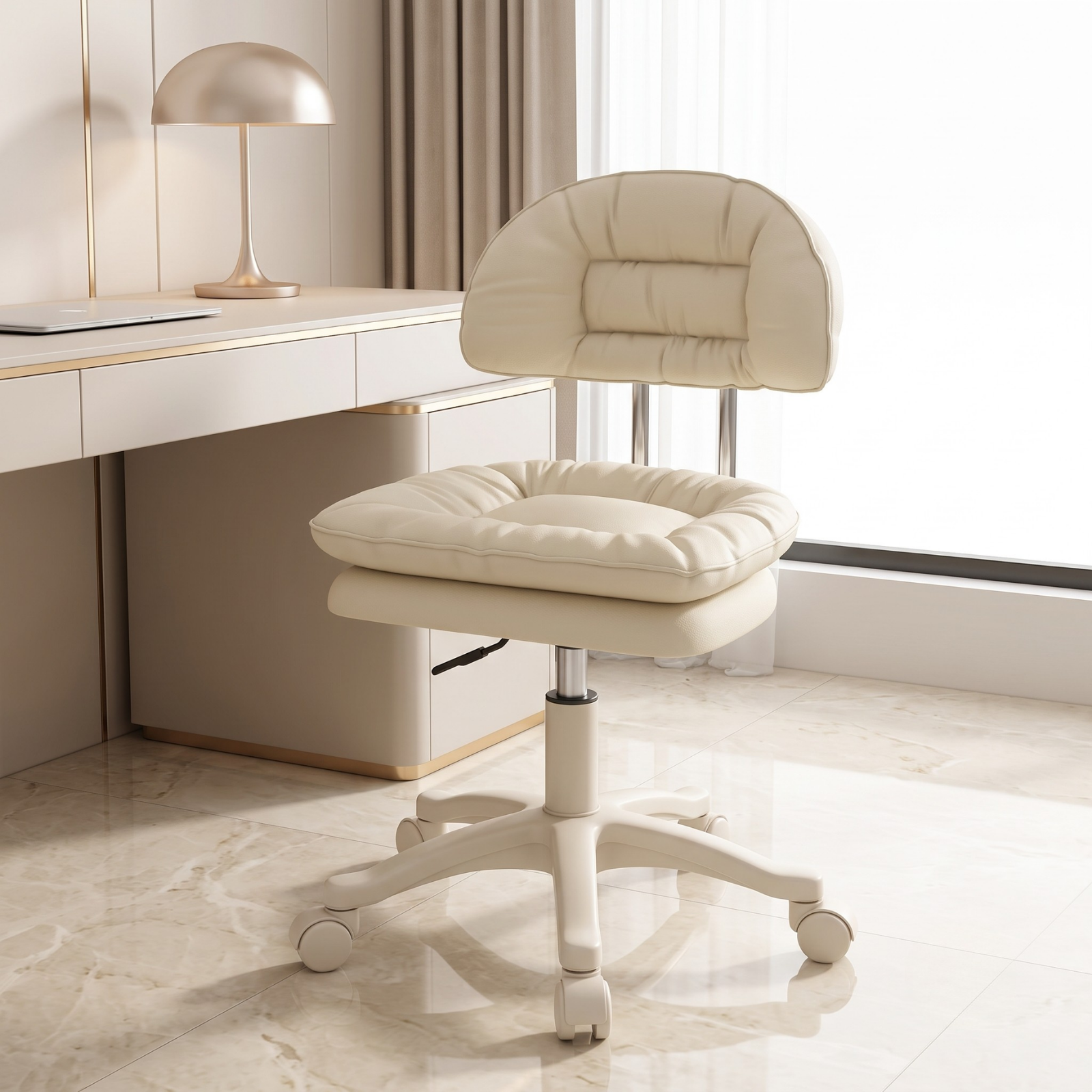 Modern Adjustable Comfortable Soft Plush Cushion Chair