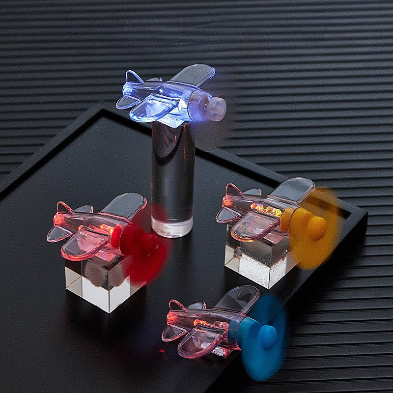 Homero Airplane Style Decorative LED Light for Car and Bike (Multicolor)