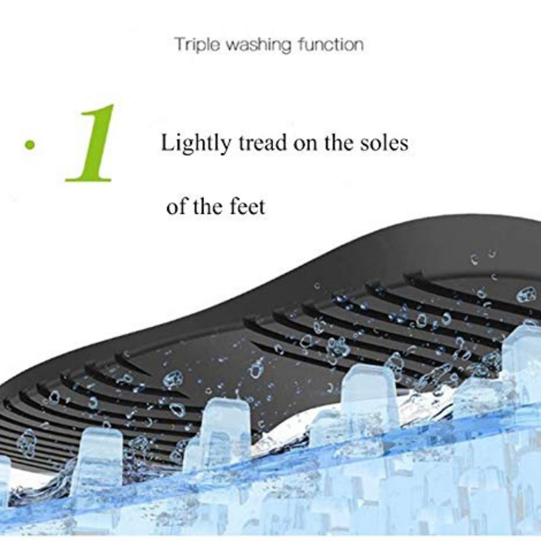 Homero 3D Sole Triple Action Sanitizing Design Cleaning Mat