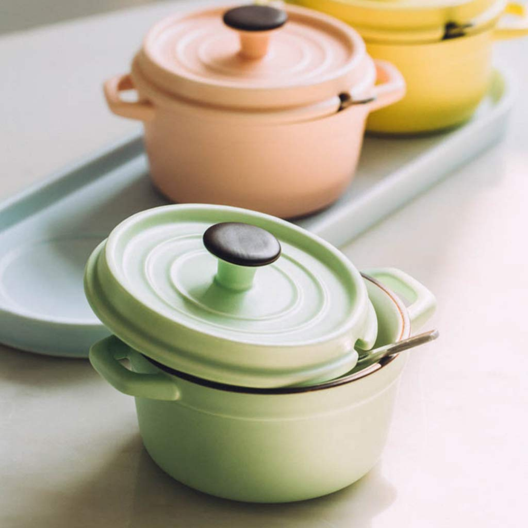 HOMERO Elegant Creative Multi-Purpose Ceramic Spice Jar Set with Tray