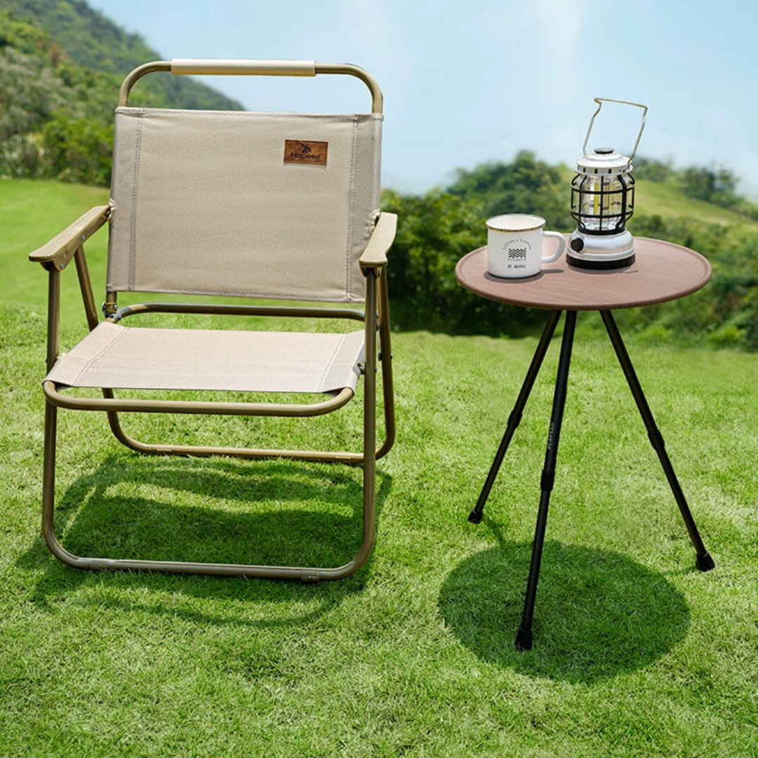 Homero Portable Outdoor Folding Comfortable Tall Back Support Chair
