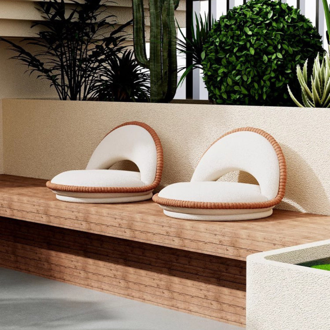 HOMERO Adjustable Velvet Floor Chair with Comfortable Ergonomic Backrest