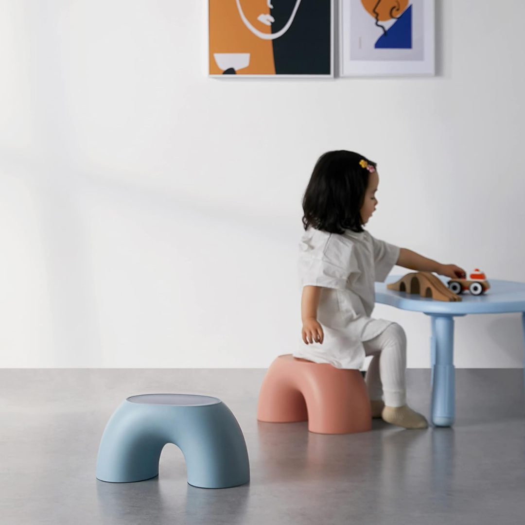 HOMERO Multipurpose Kids Sitting Stool with Non Slip Design