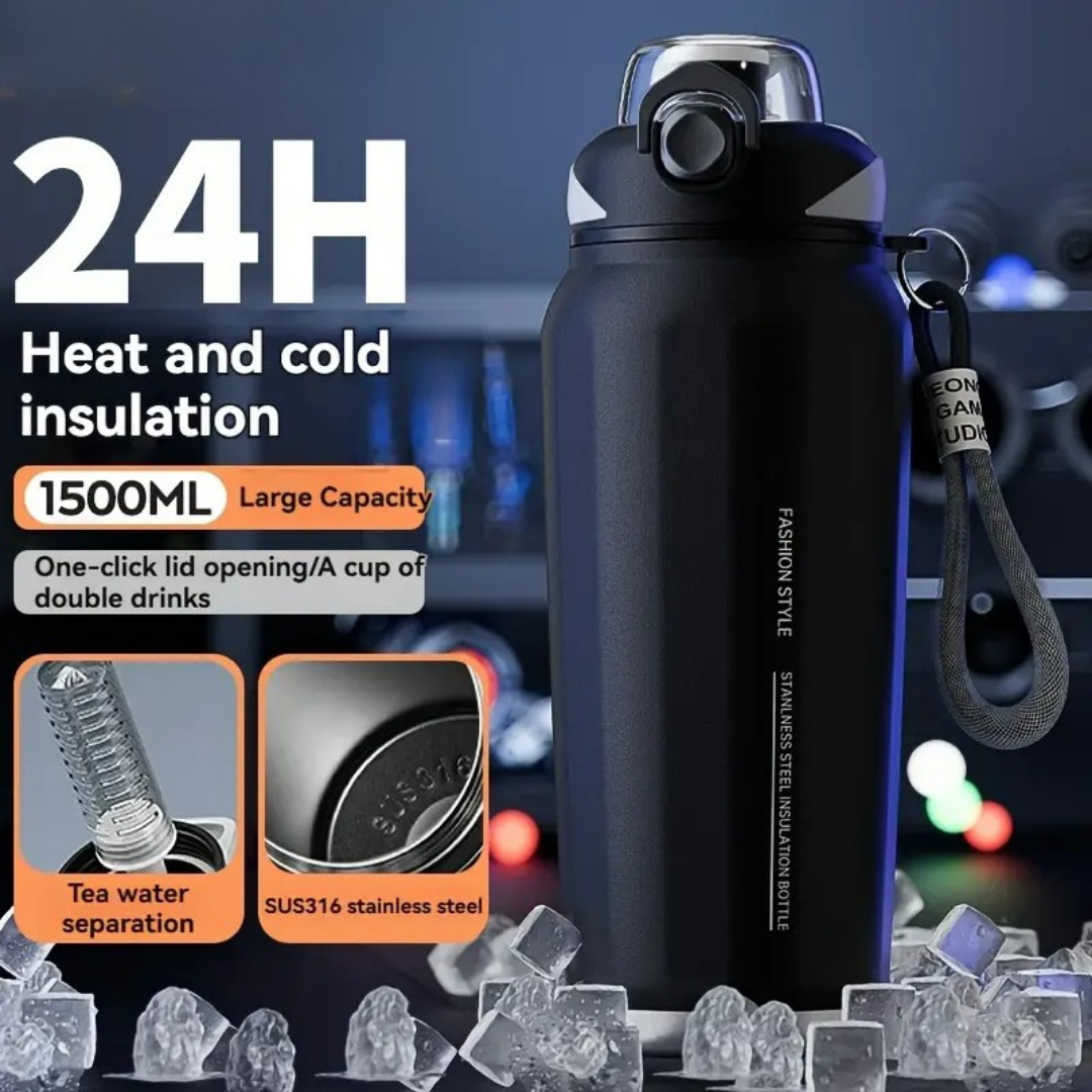 HOMERO Premium Stainless Steel Thermos Cup - 1500ML Capacity