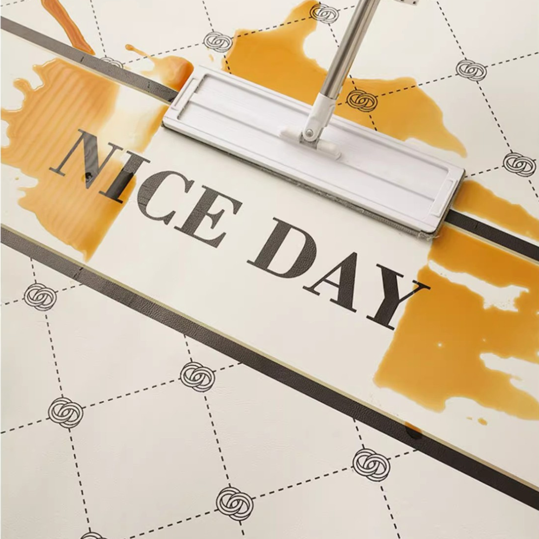 Luxury Anti-Slip Floor Mat with High Elastic Fabric